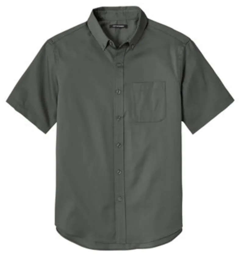 18. FMD - Port Authority Short Sleeve SuperPro React Twill Shirt