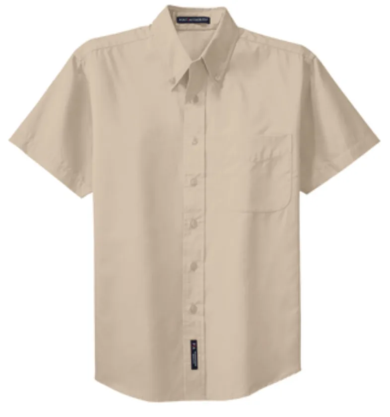 66. FMD - Port Authority Tall Short Sleeve Easy Care Shirt