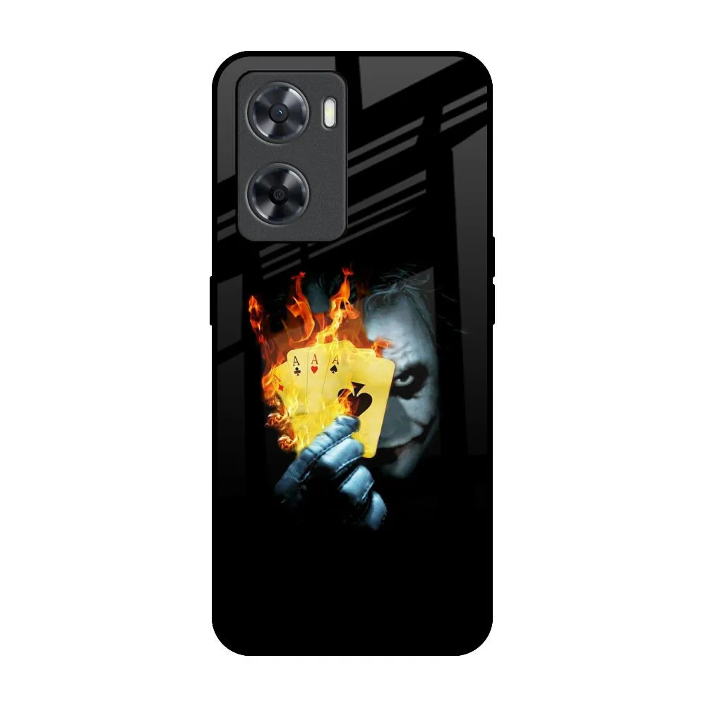 AAA Joker Glass Case for OPPO A77s