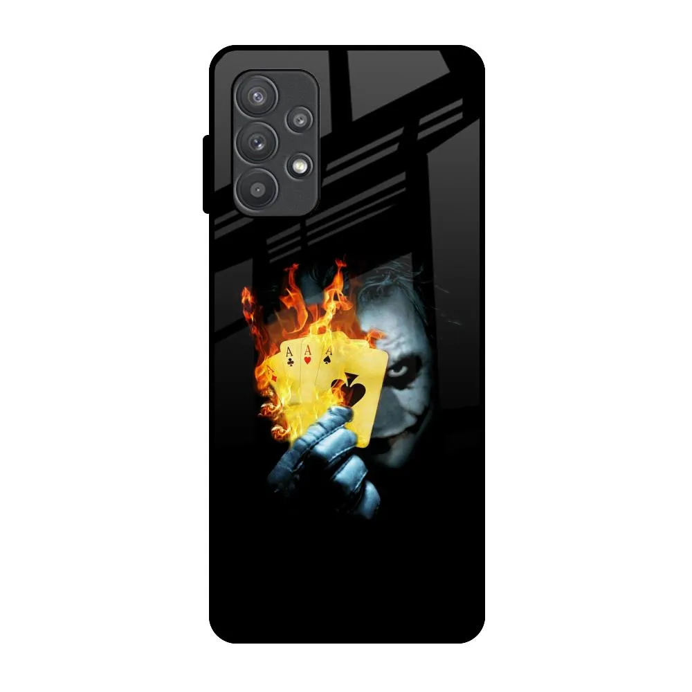 AAA Joker Glass Case for Samsung Galaxy A32