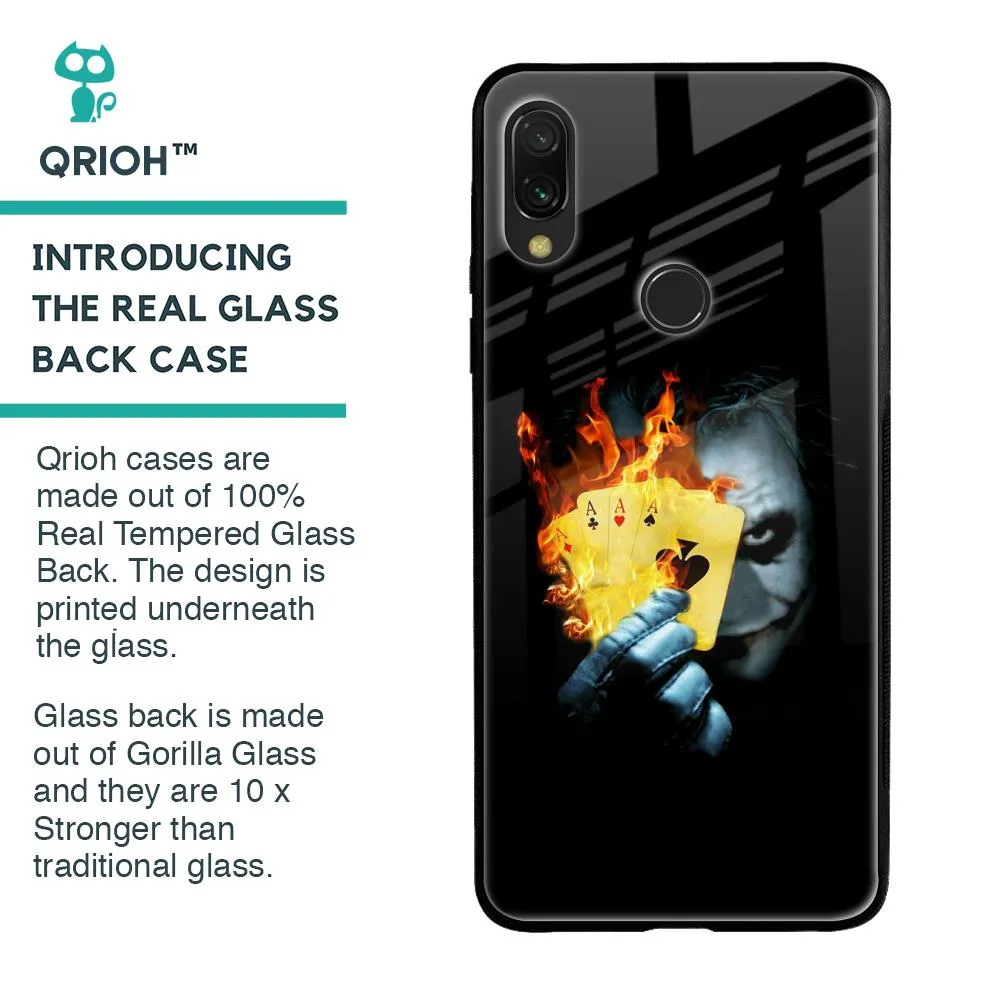 AAA Joker Glass Case for Xiaomi Redmi Note 7