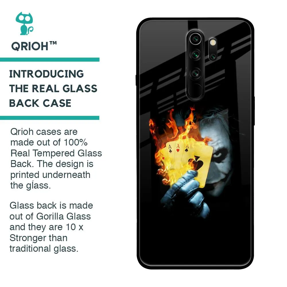 AAA Joker Glass Case for Xiaomi Redmi Note 8 Pro