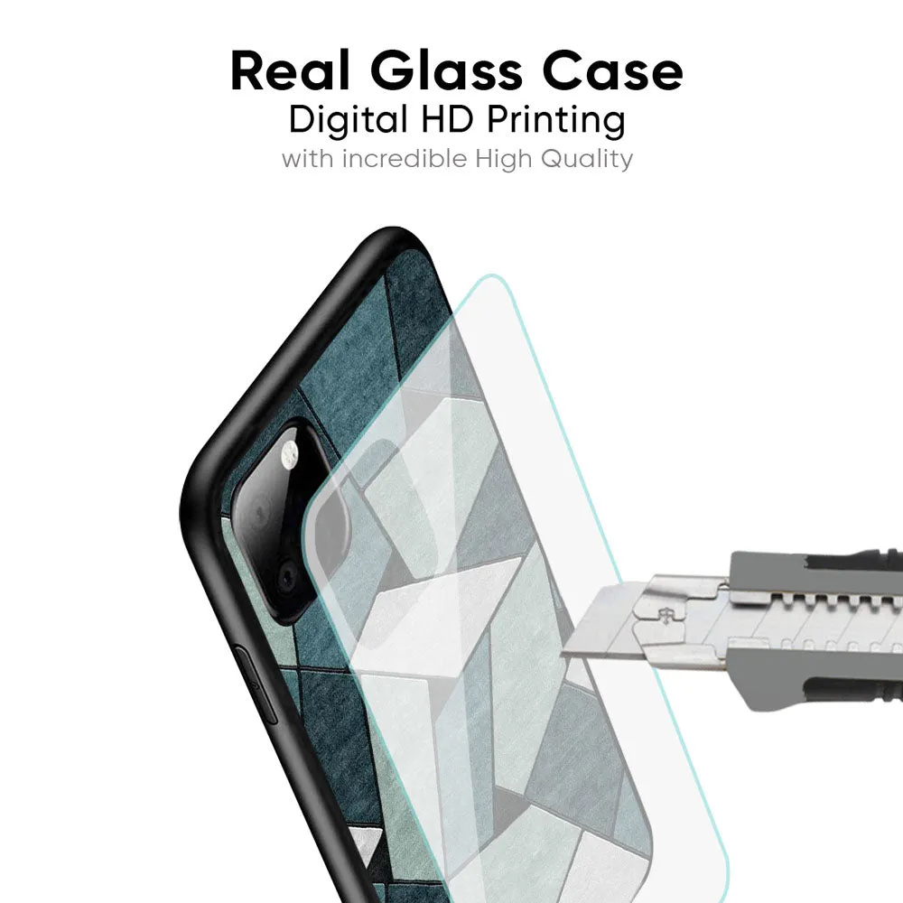 Abstact Tiles Glass Case for iPhone 12 Pro