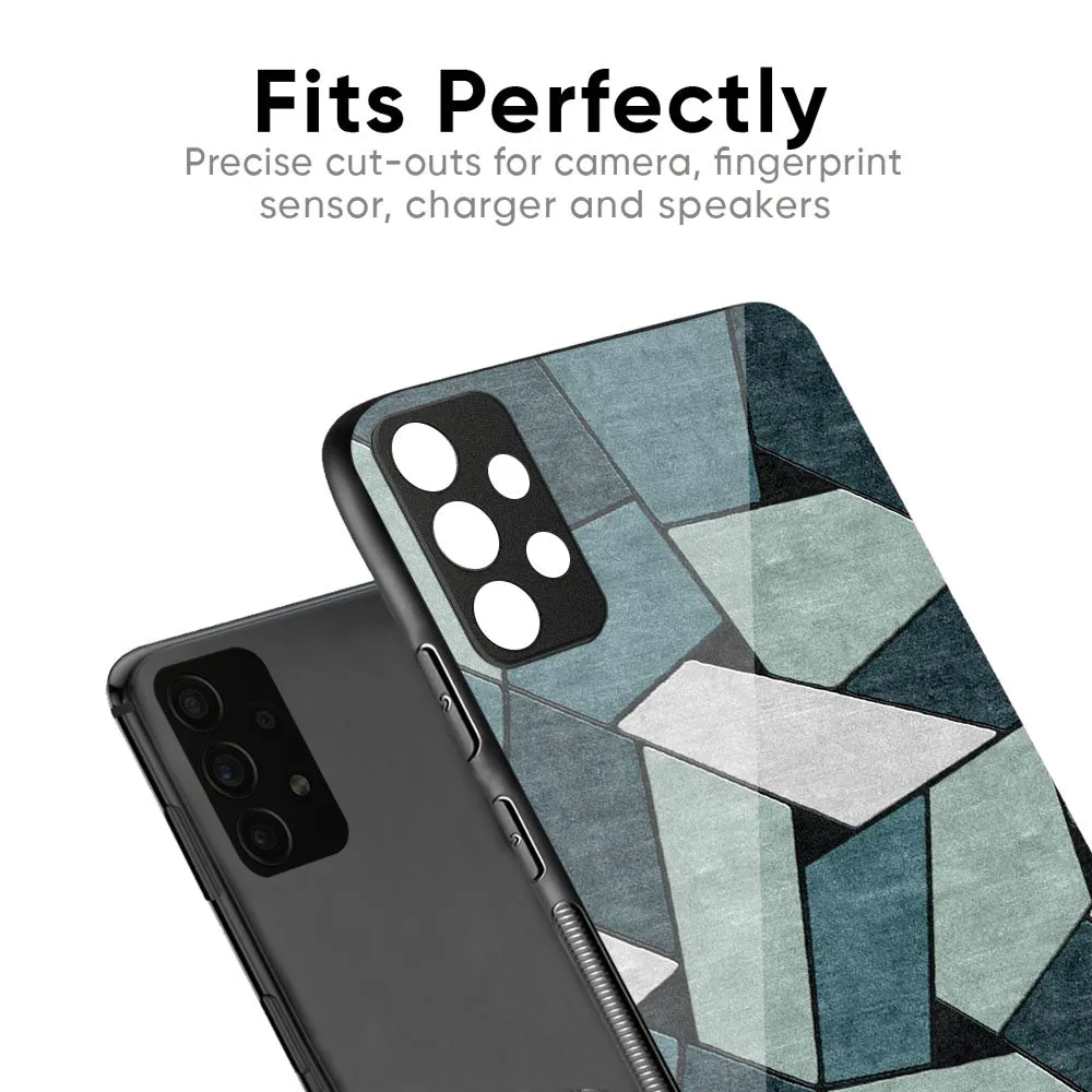 Abstact Tiles Glass Case for Oppo Reno 3 Pro