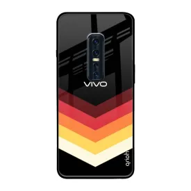 Abstract Arrow Pattern Glass Case For Vivo V17 Pro