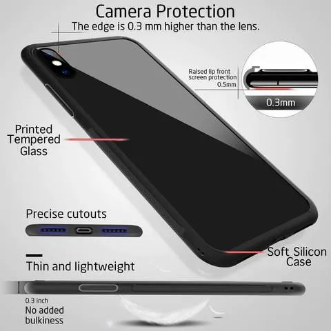 Abstract Arrow Pattern Glass Case For Vivo V17 Pro