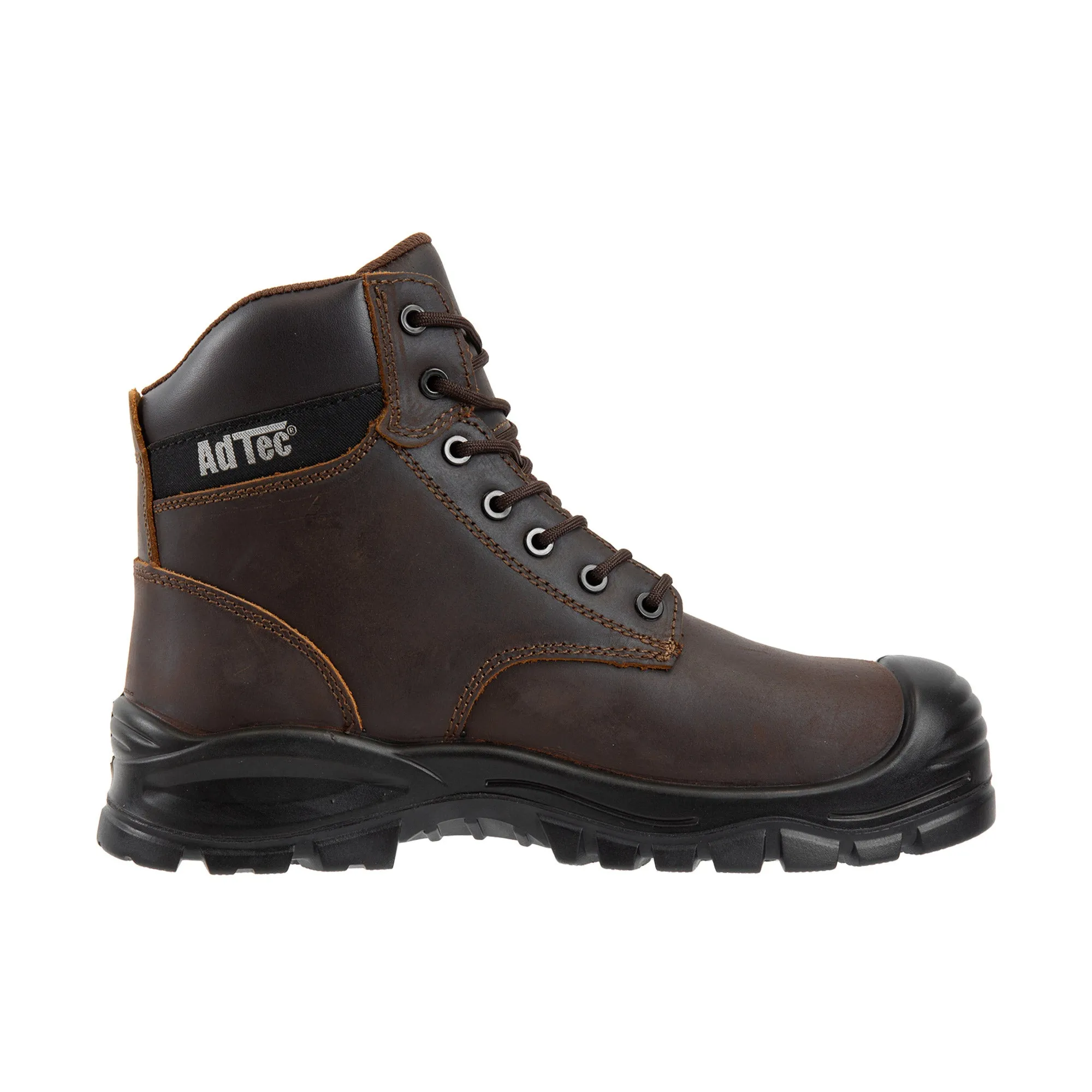 Ad Tec 6 Inch Bumper Composite Toe Brown