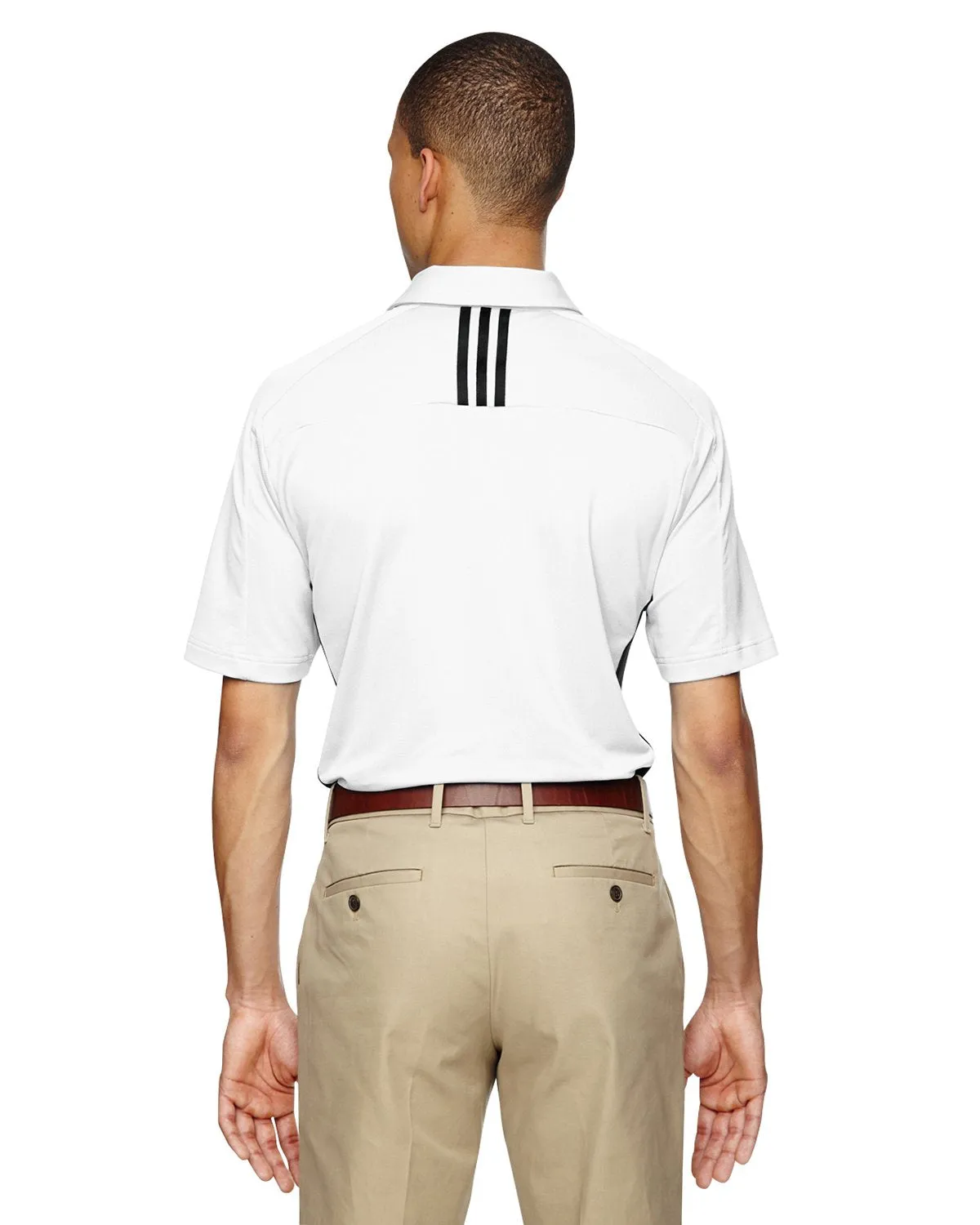 adidas Men's Puremotion Colorblock 3-Stripes Polo