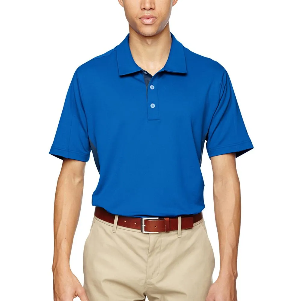 adidas Men's Puremotion Colorblock 3-Stripes Polo