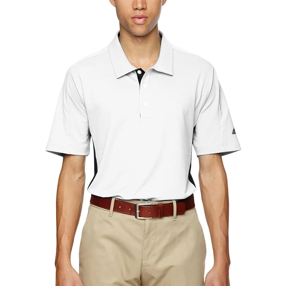 adidas Men's Puremotion Colorblock 3-Stripes Polo