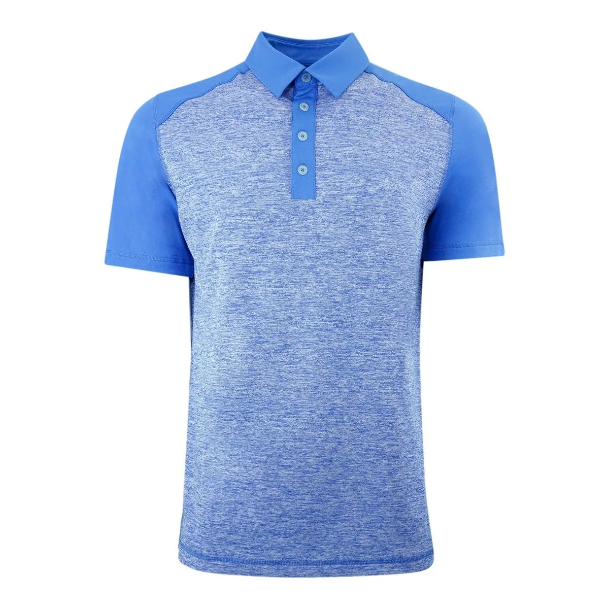 adidas Men's Puremotion Heather Block Polo