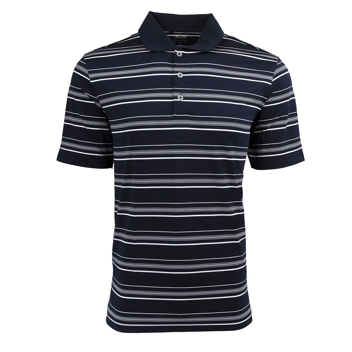 adidas Men's Puremotion Textured Stripe Polo