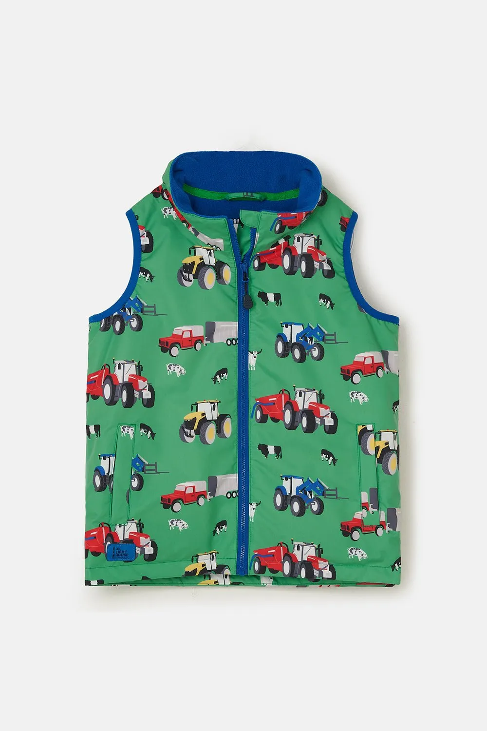 Alex Gilet - Peagreen Tractor Print