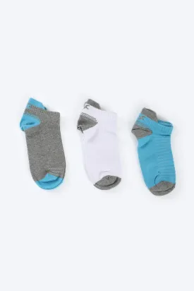 Ankle Socks - 3 Pairs