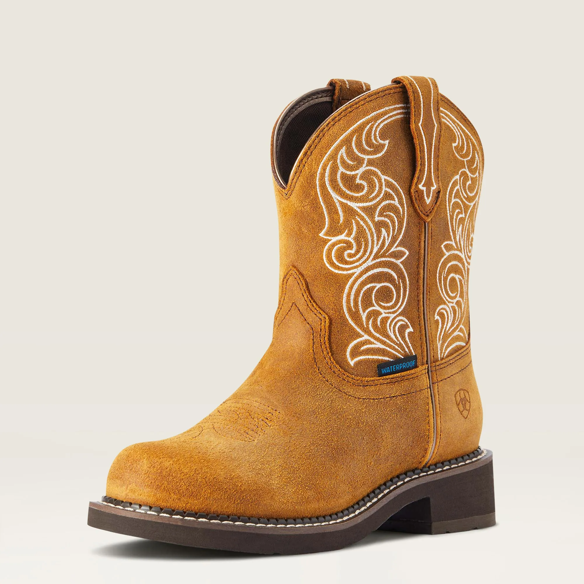 Ariat Ladies 10042417 Fatbaby Heritage Waterproof Western Boots