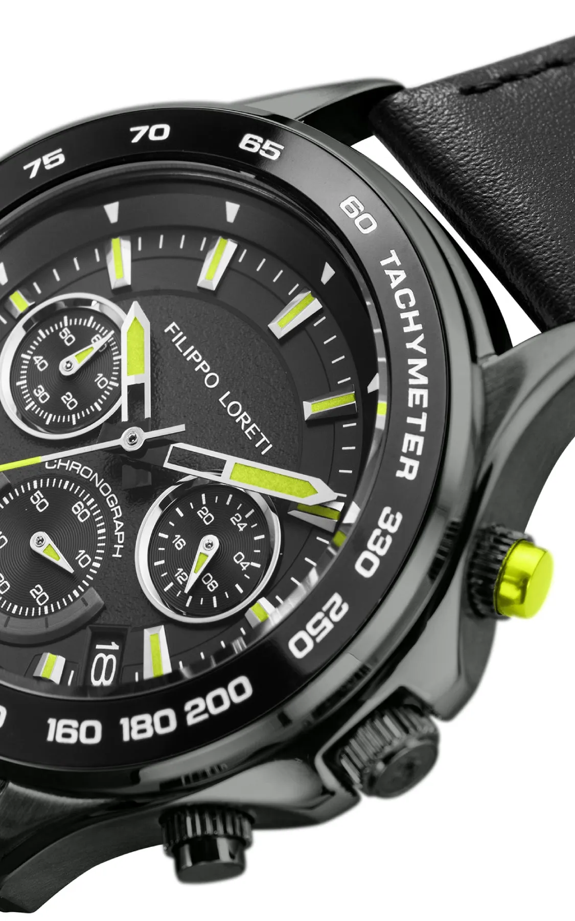 Ascari NightYellow Racer Leather