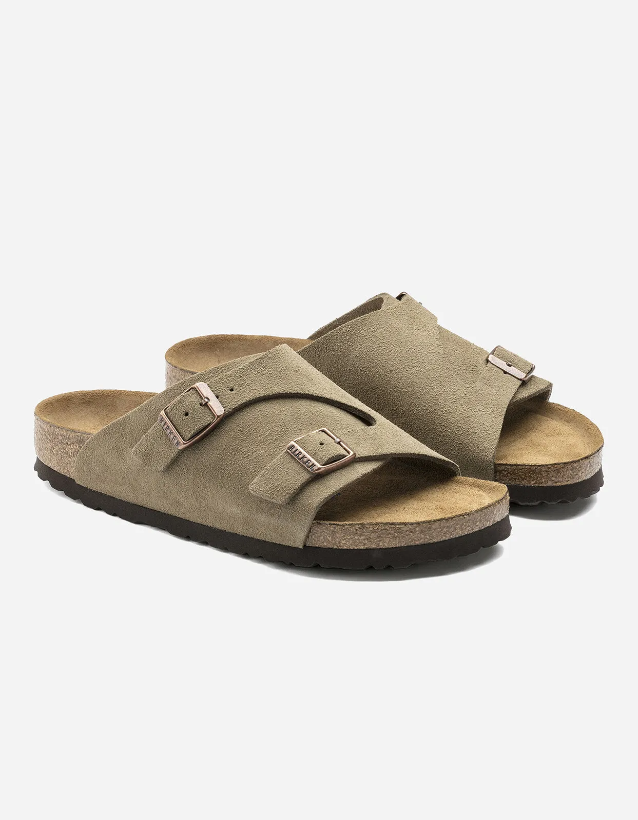 Birkenstock Zürich BS Suede Taupe