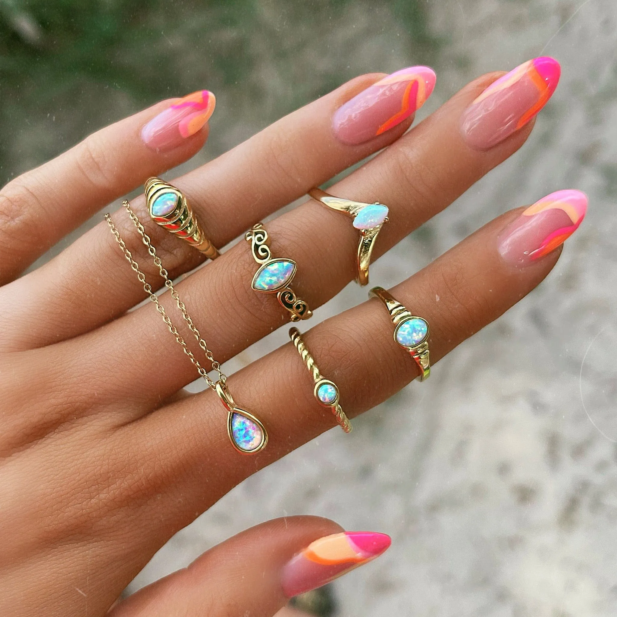 Bonita Opal Ring