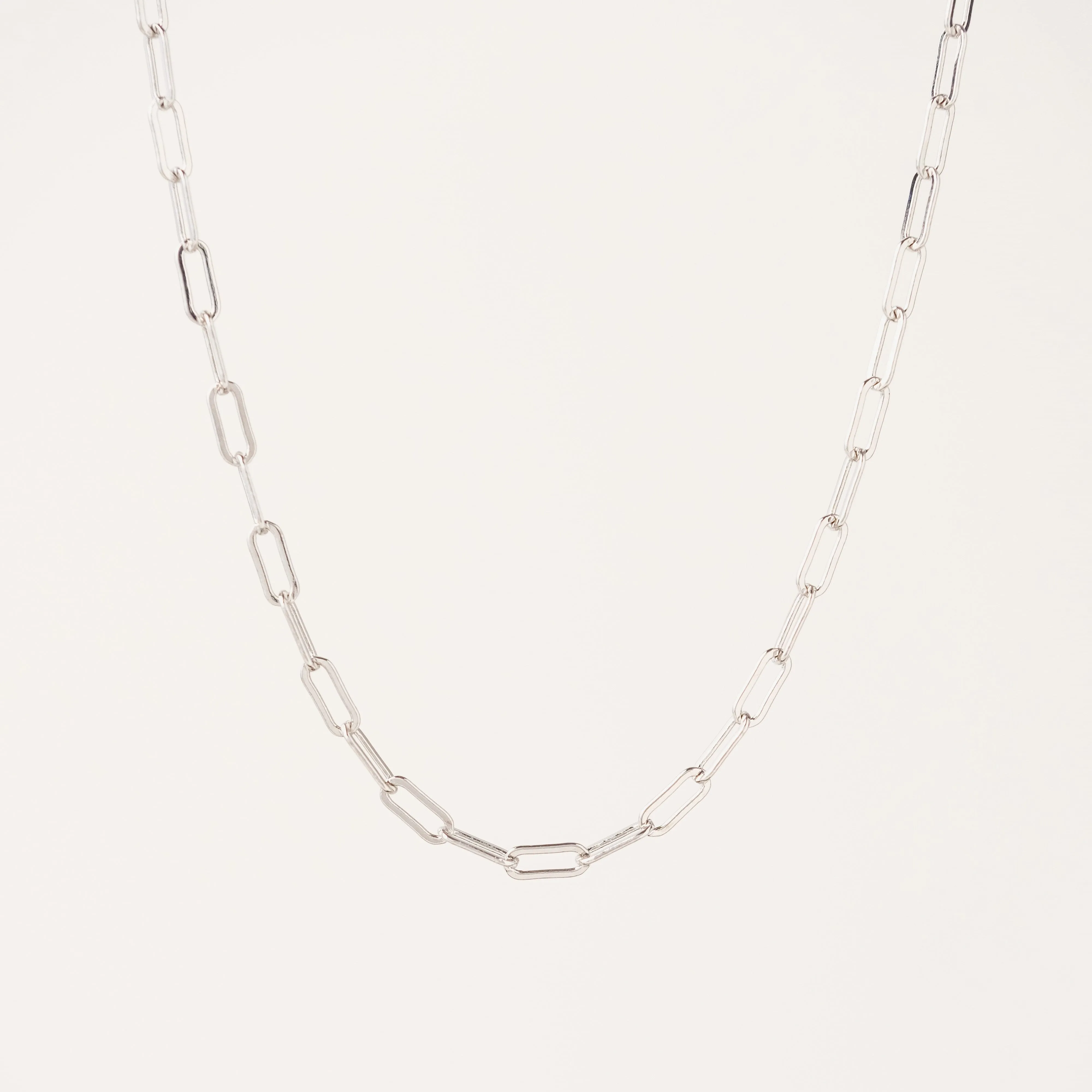 Boyfriend Chain Necklace Silver