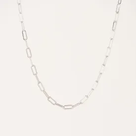 Boyfriend Chain Necklace Silver