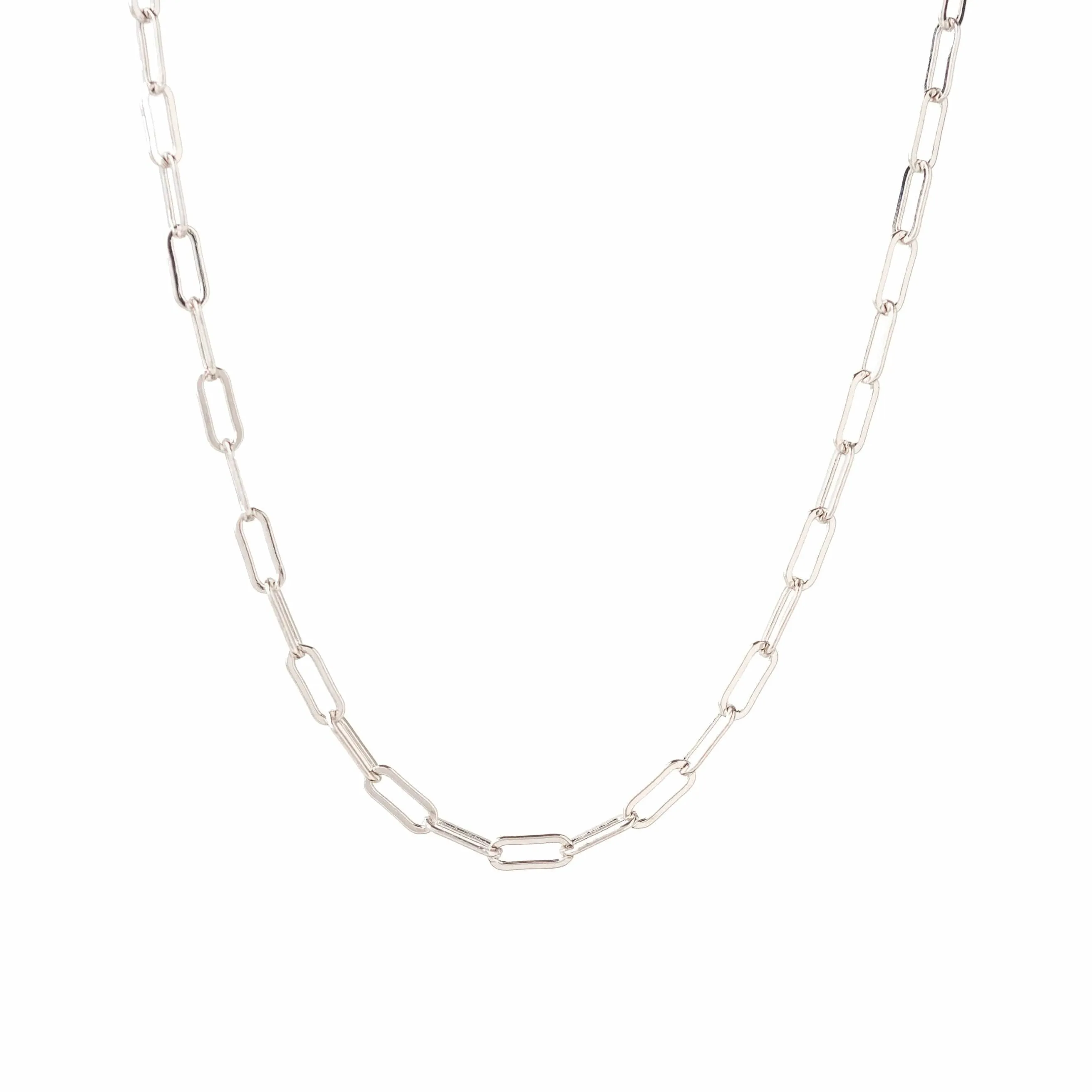 Boyfriend Chain Necklace Silver