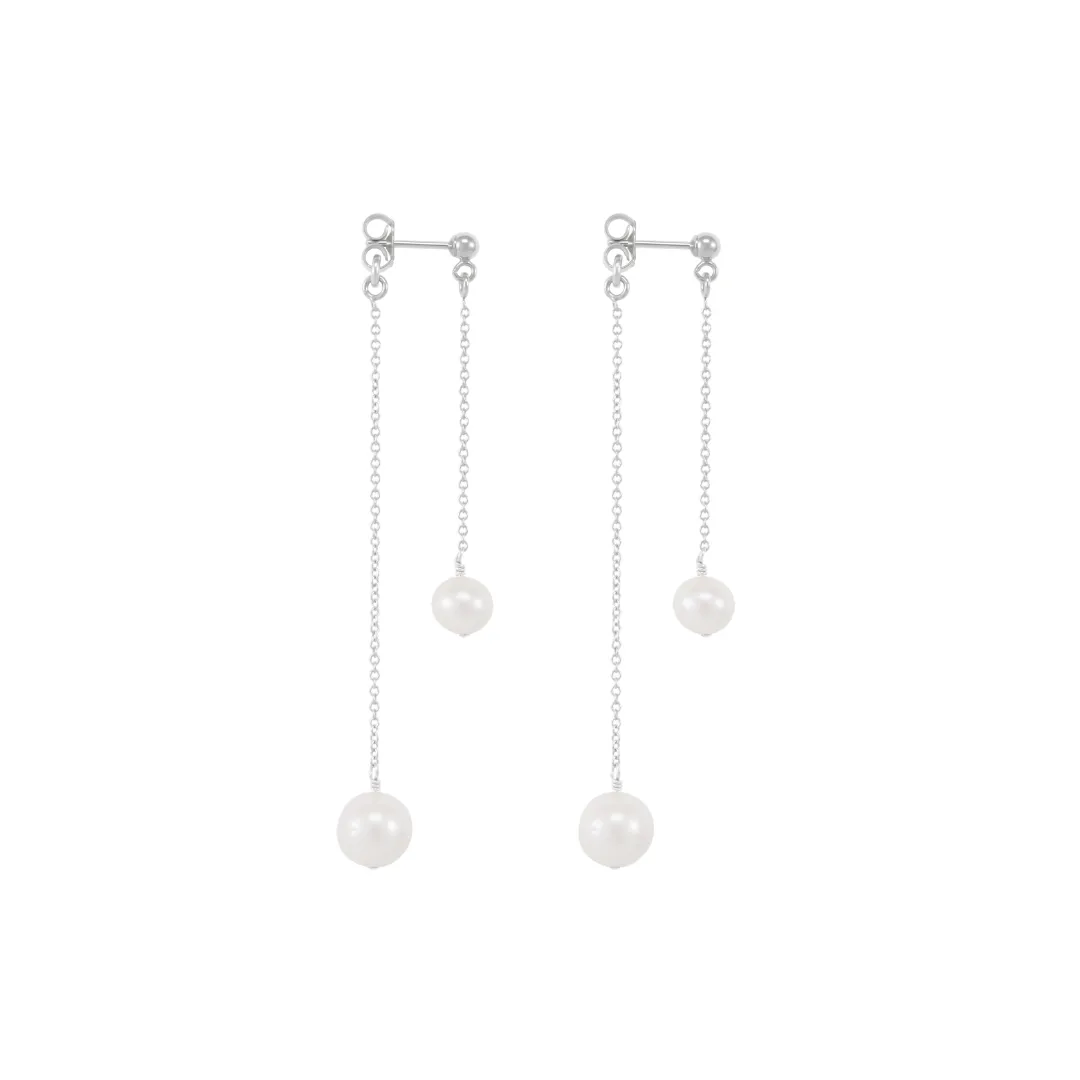 Brielle Earrings - Silver