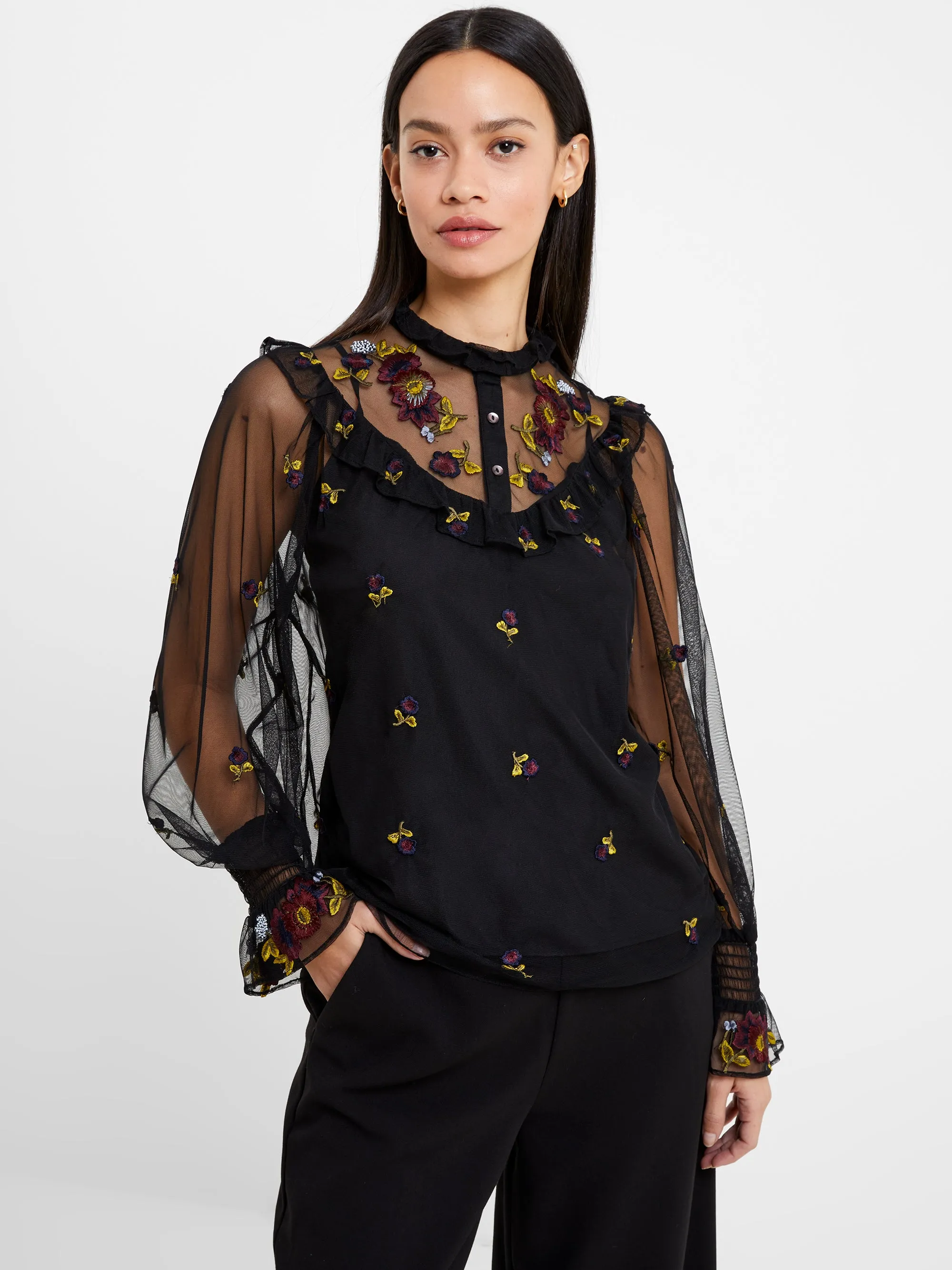 Camielle Embroidered Shirt