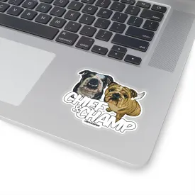 Chief & Champ Stickers