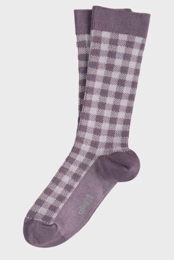 Claude- Gingham Socks