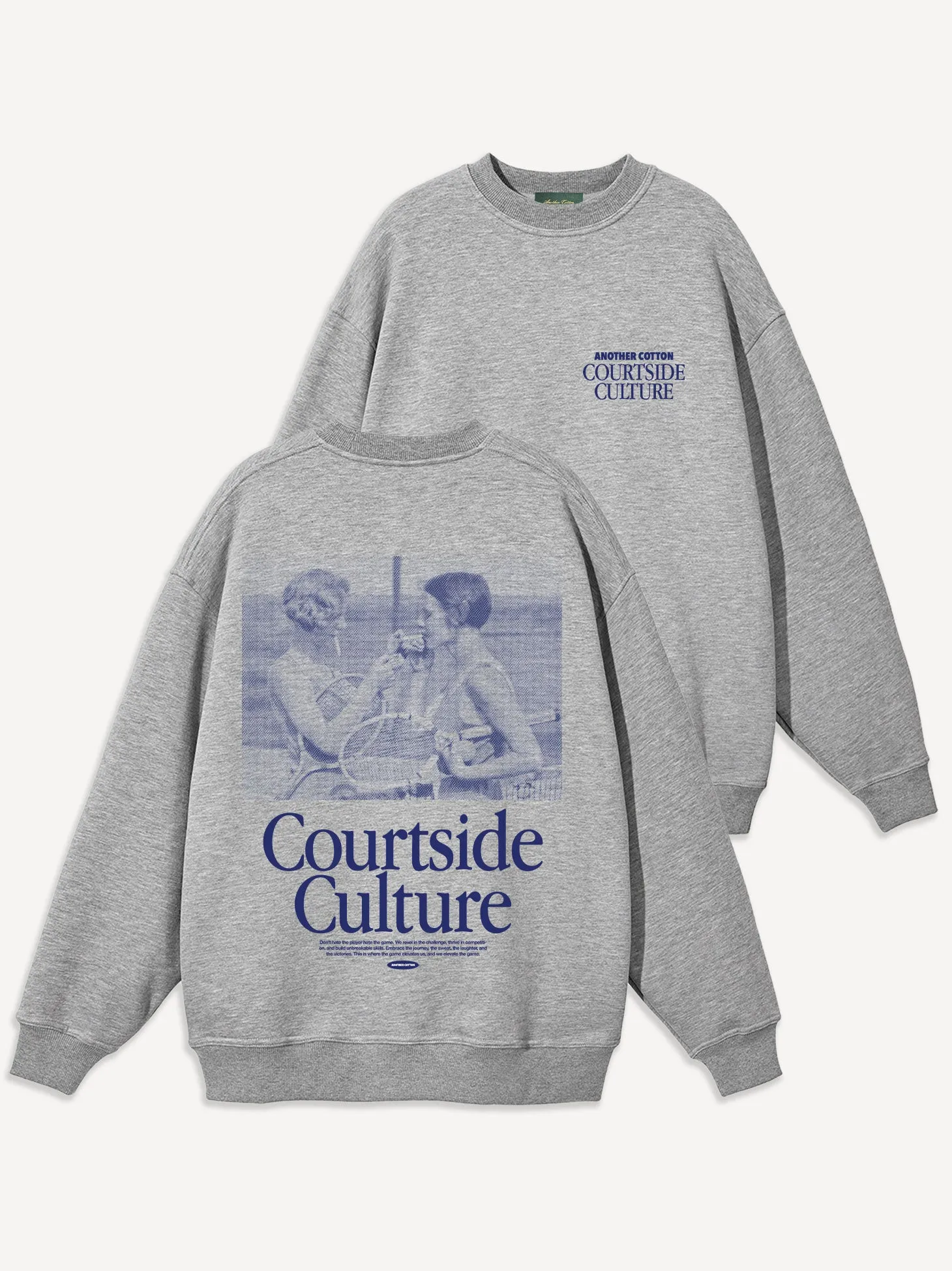 Courtside Culture Heavy Oversize Sweatshirt