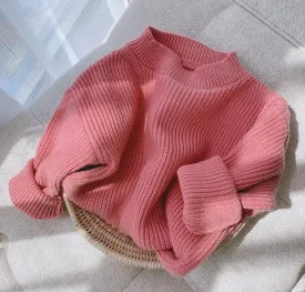 Cozy Kids' Round Neck Sweater