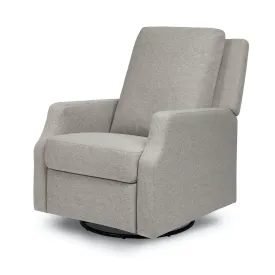 Crewe Recliner   Swivel Glider in Eco-Performance Fabric - Grey