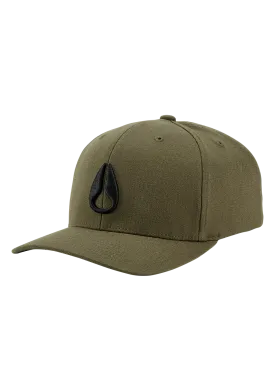 Deep Down Snapback - Olive