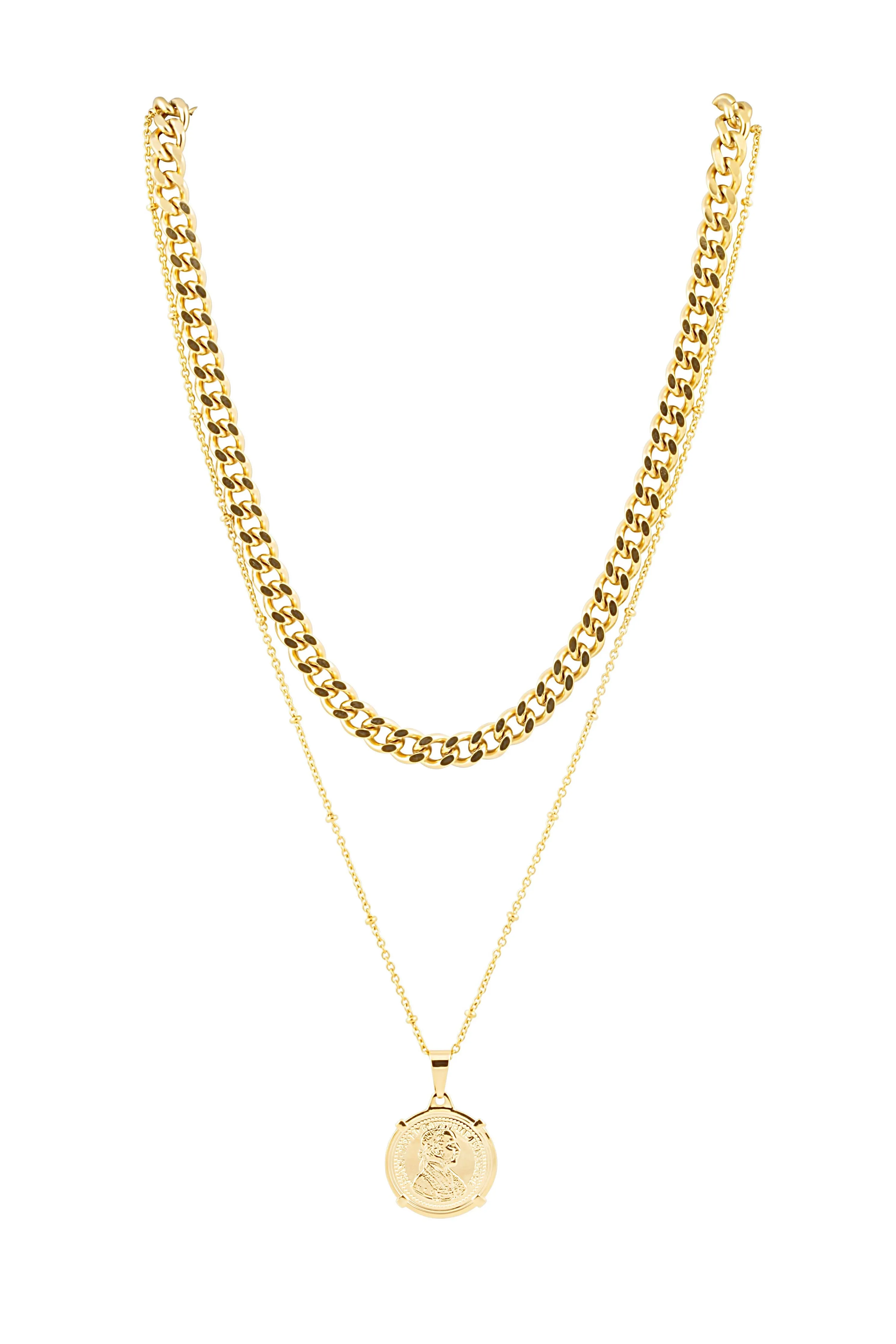 Edina Coin Necklace