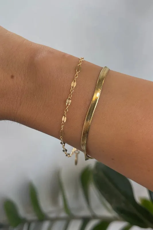 eve gold filled bracelet