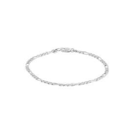 Fine Figaro Bracelet - Silver