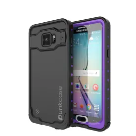 Galaxy Note 5 Waterproof Case, PunkCase StudStar Purple Shock/Dirt/Snow Proof | Lifetime Warranty