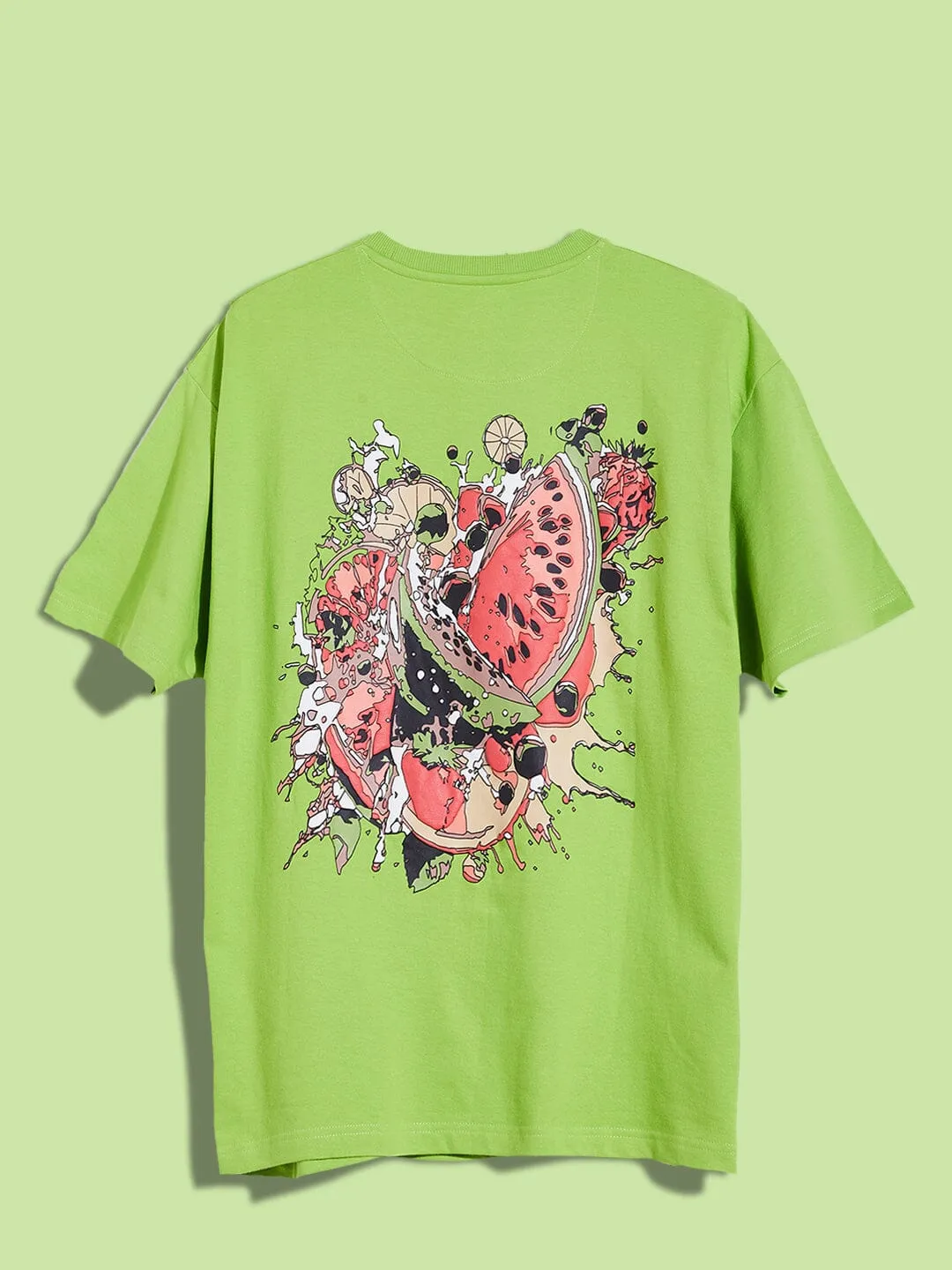 Green Fruity Fella Oversized Tshirt