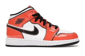 (GS) Air Jordan 1 Mid SE 'Turf Orange' (2021) BQ6931-802