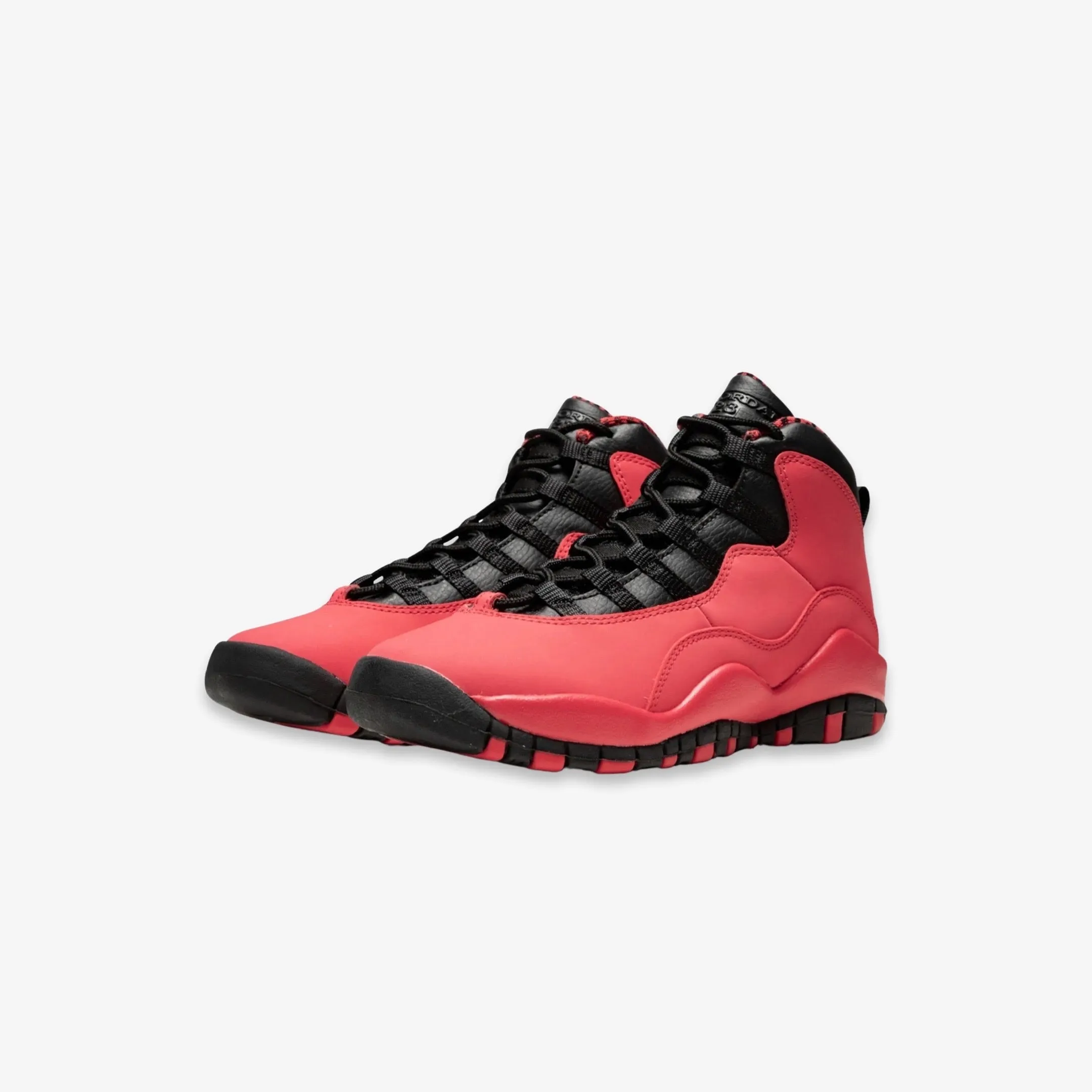 (GS) Air Jordan 10 Retro 'Fusion Red' (2013) 487211-605