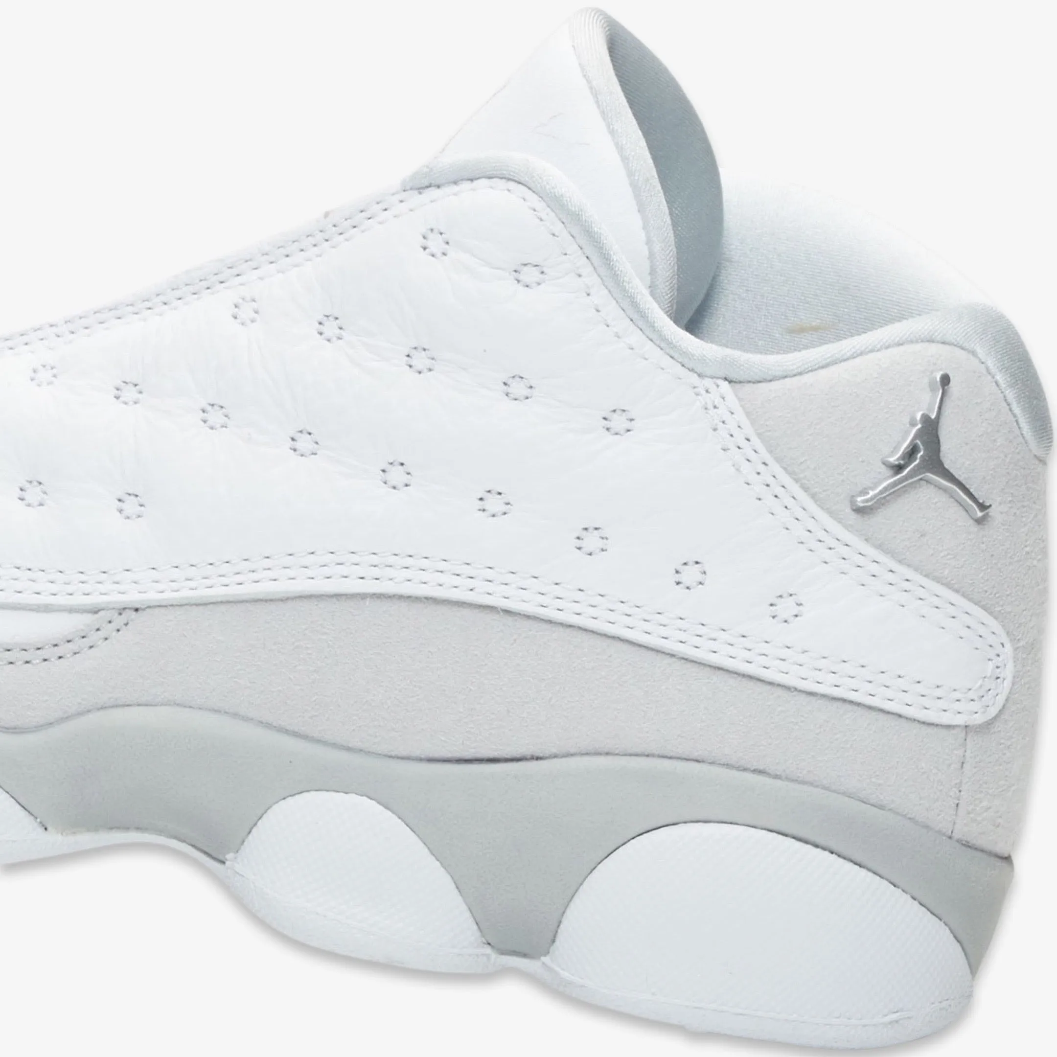 (GS) Air Jordan 13 Retro Low 'Pure Platinum' (2017) 310811-100