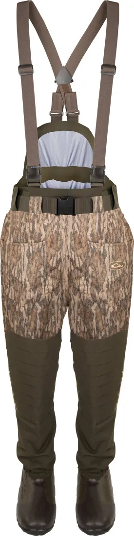 Guardian Elite™ 6 Layer 4-in-1 Waist-High Wader with Tear-Away Liner [Stout]