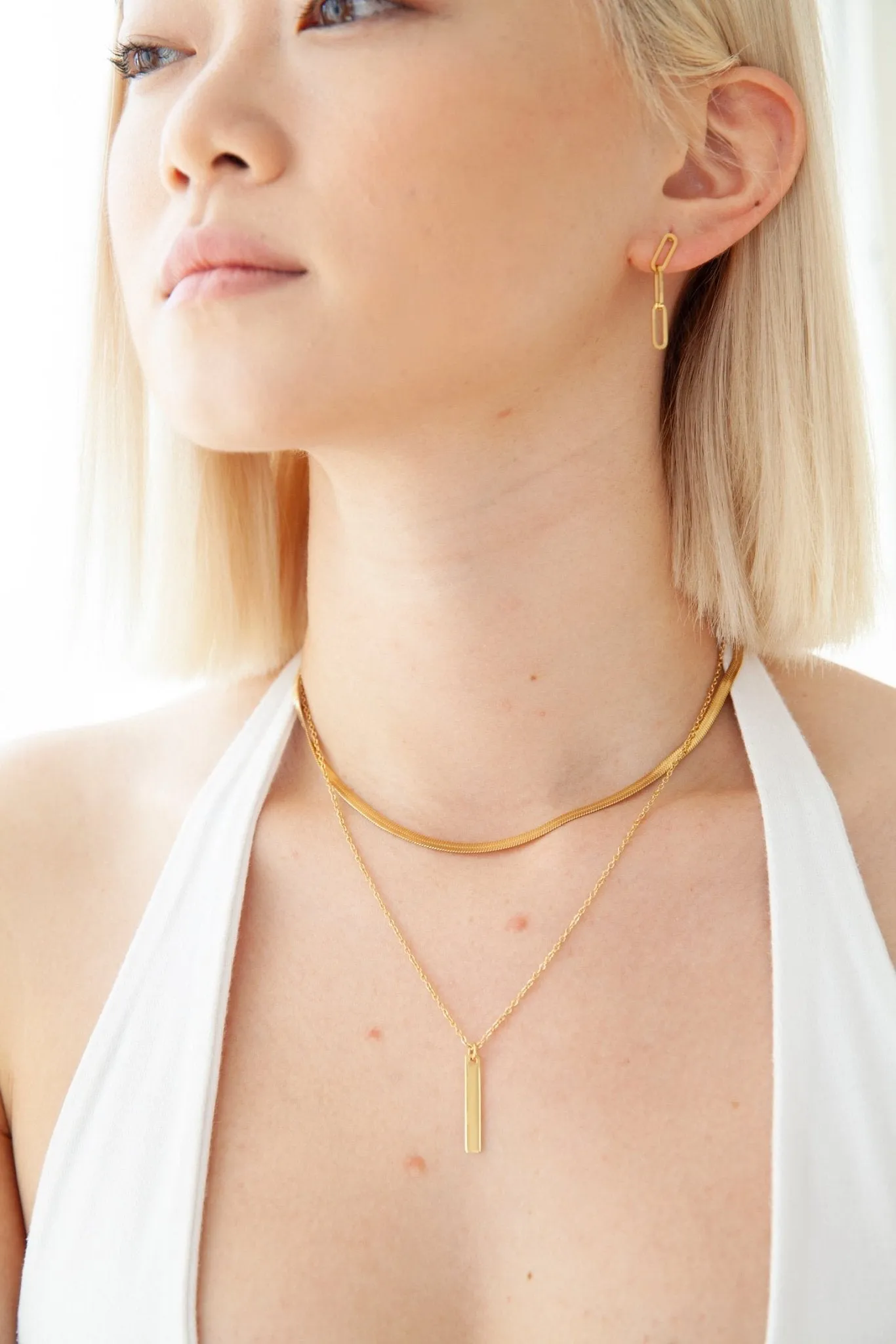 Gwendolyn Herringbone Necklace