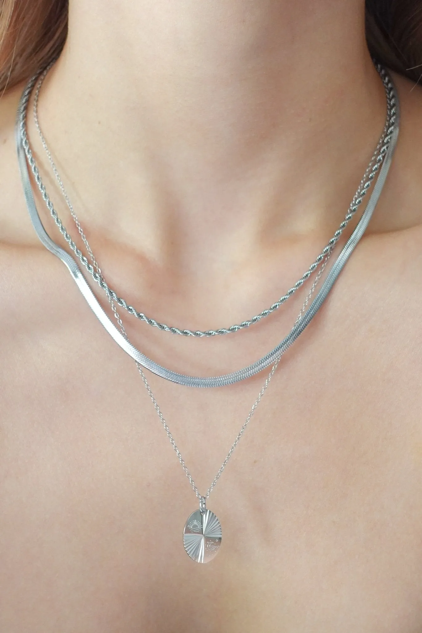 Gwendolyn Herringbone Necklace