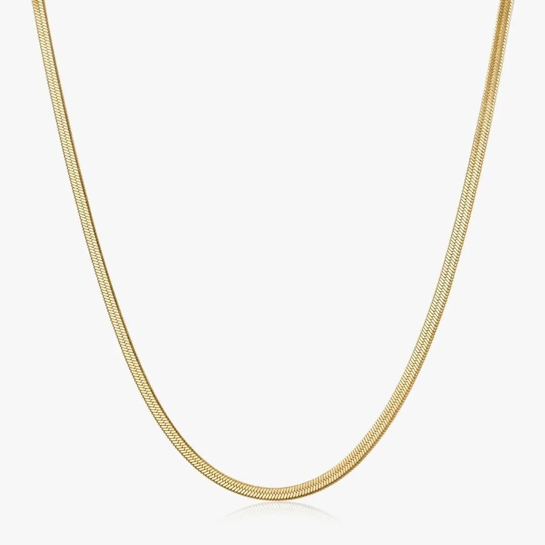 Gwendolyn Herringbone Necklace