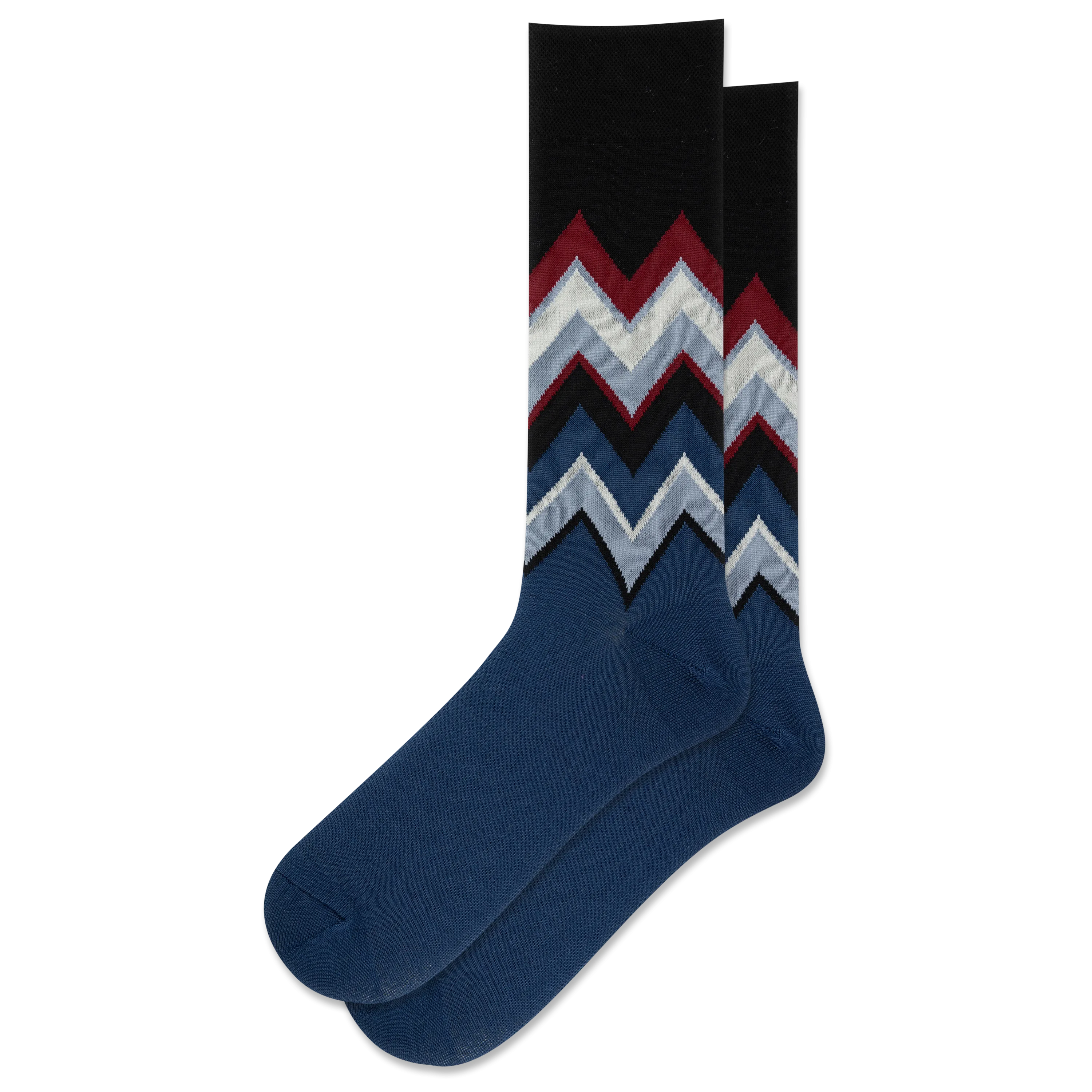 HOTSOX Men's Chevron Wool Crew Sock