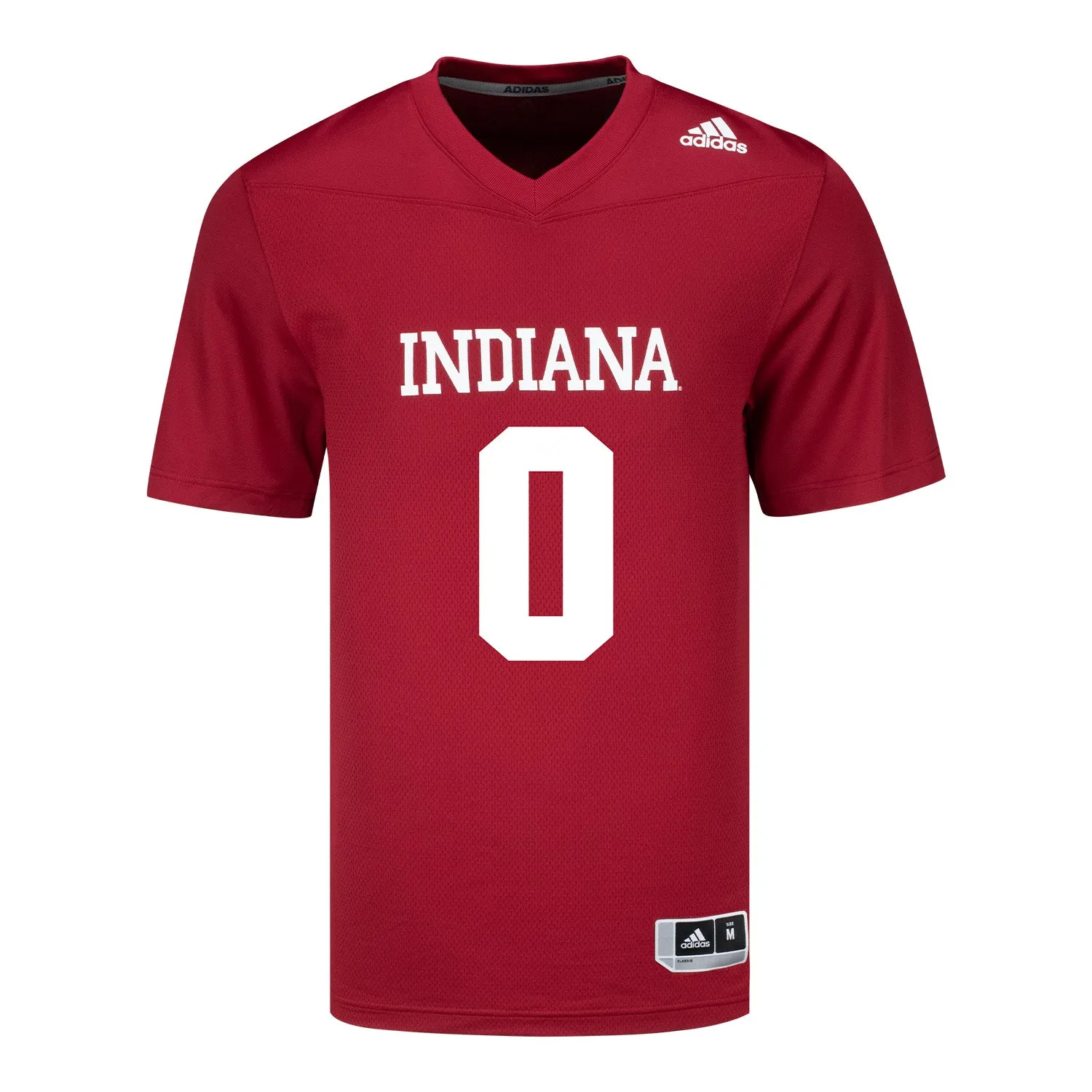 Indiana Hoosiers Adidas #0 Josh Philostin Crimson Student Athlete Football Jersey