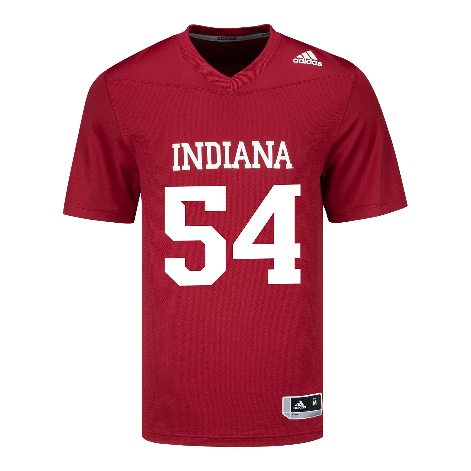 Indiana Hoosiers Adidas #54 Jack Greer Crimson Student Athlete Football Jersey