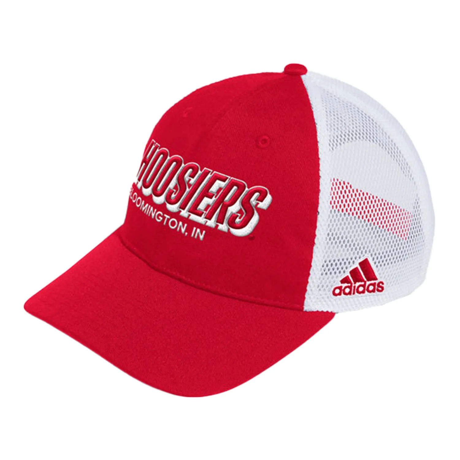 Indiana Hoosiers Adidas Adjustable Mech Crimson Hat