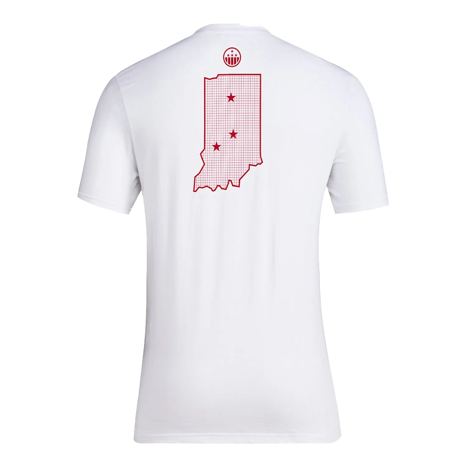 Indiana Hoosiers Adidas Honor and Support White T-Shirt